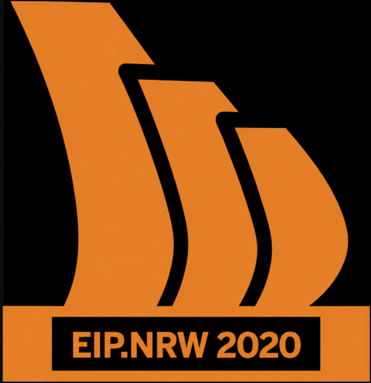 Originales Zeichen des Energie-Innovationspreises NRW